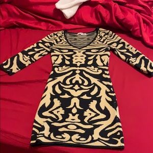 Patterned Club Dress